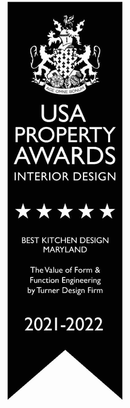 USA Property Awards, Interior Design, five stars, Best Kitchen Design Maryland, 2021 to 2022